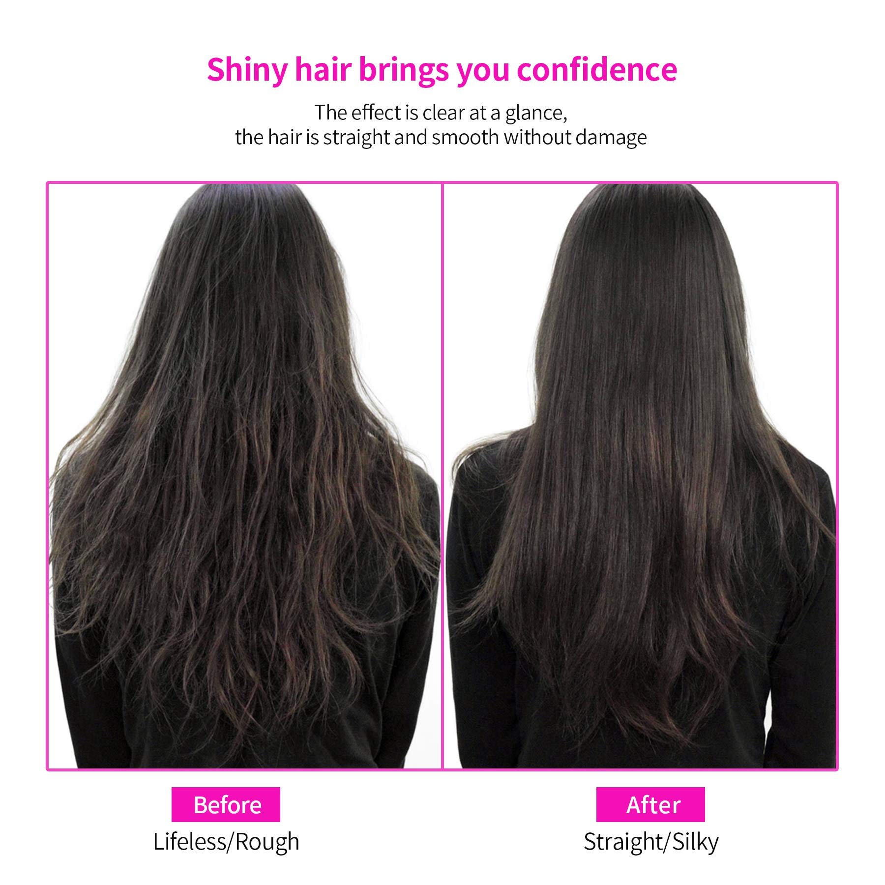 BudiGl hot comb lightweight plastic body for easy handling.