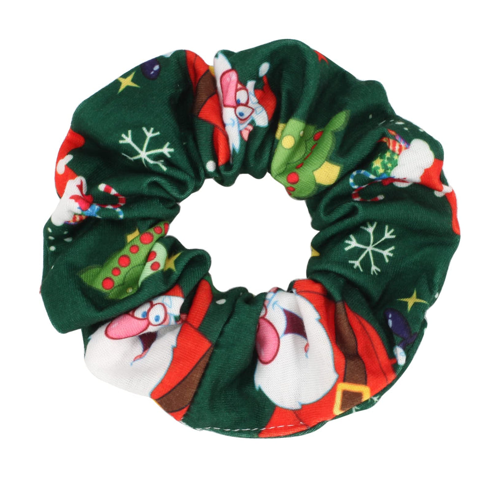 Budsmile star-pattern scrunchie adds a sparkling accent to ponytails