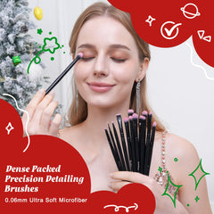 Bueart Design contour brush angled for precise facial shaping.