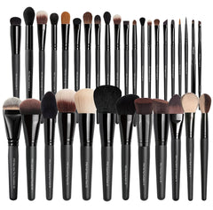 Bueart Design 32pcs brush set case open for comprehensive makeup application