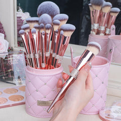 Bueart Design foundation brush with ultra-soft bristles for smooth coverage.