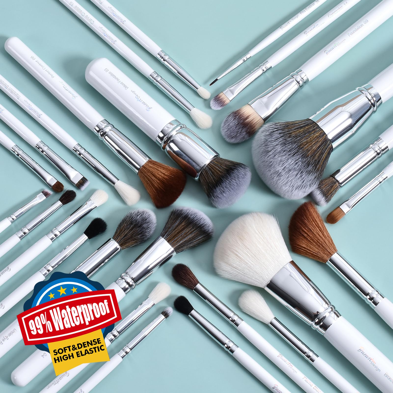 Bueart Design pro guide book assists beginners and professionals with brush techniques.