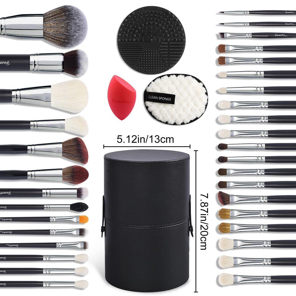 Bueart Design Pro labeled brushes help quick, confident makeup routines