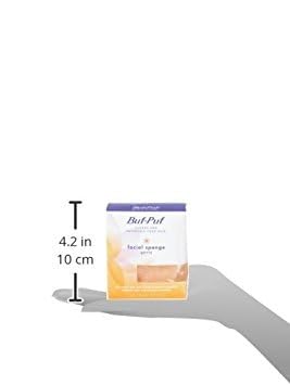Buf-Puf Gentle Facial Sponge prep-moisturizer aids even moisturizer absorption.