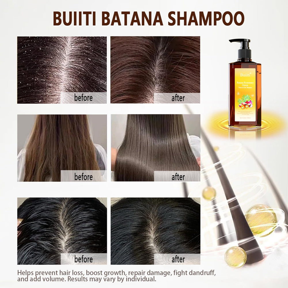 BUIITI Rosemary Onion infusion highlights scalp revitalization
