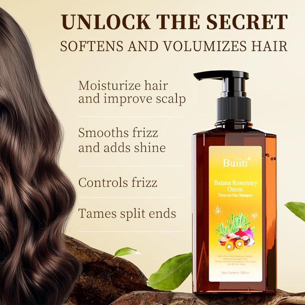 BUIITI Scalp nourishment image emphasizes cleansing and balance