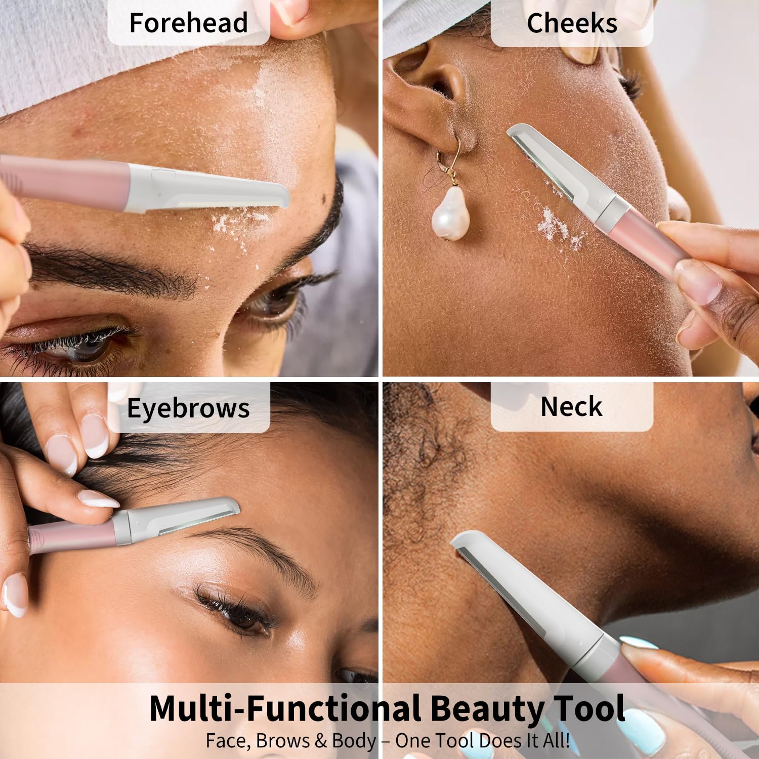 Bulimica Dermaplane microguard protecting skin during exfoliation.