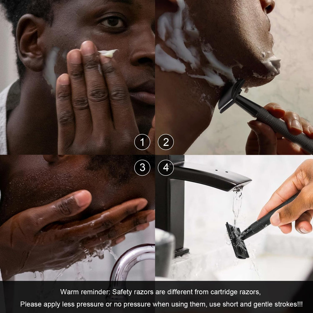 BULIMICA easy-clean razor rinses clean after use.