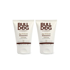 BULLDOG Age Defense Moisturizer bottle front for daily hydration and resilience