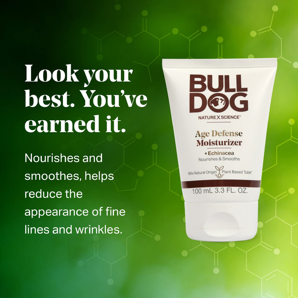 BULLDOG Age Defense Moisturizer pack two highlights value and convenience