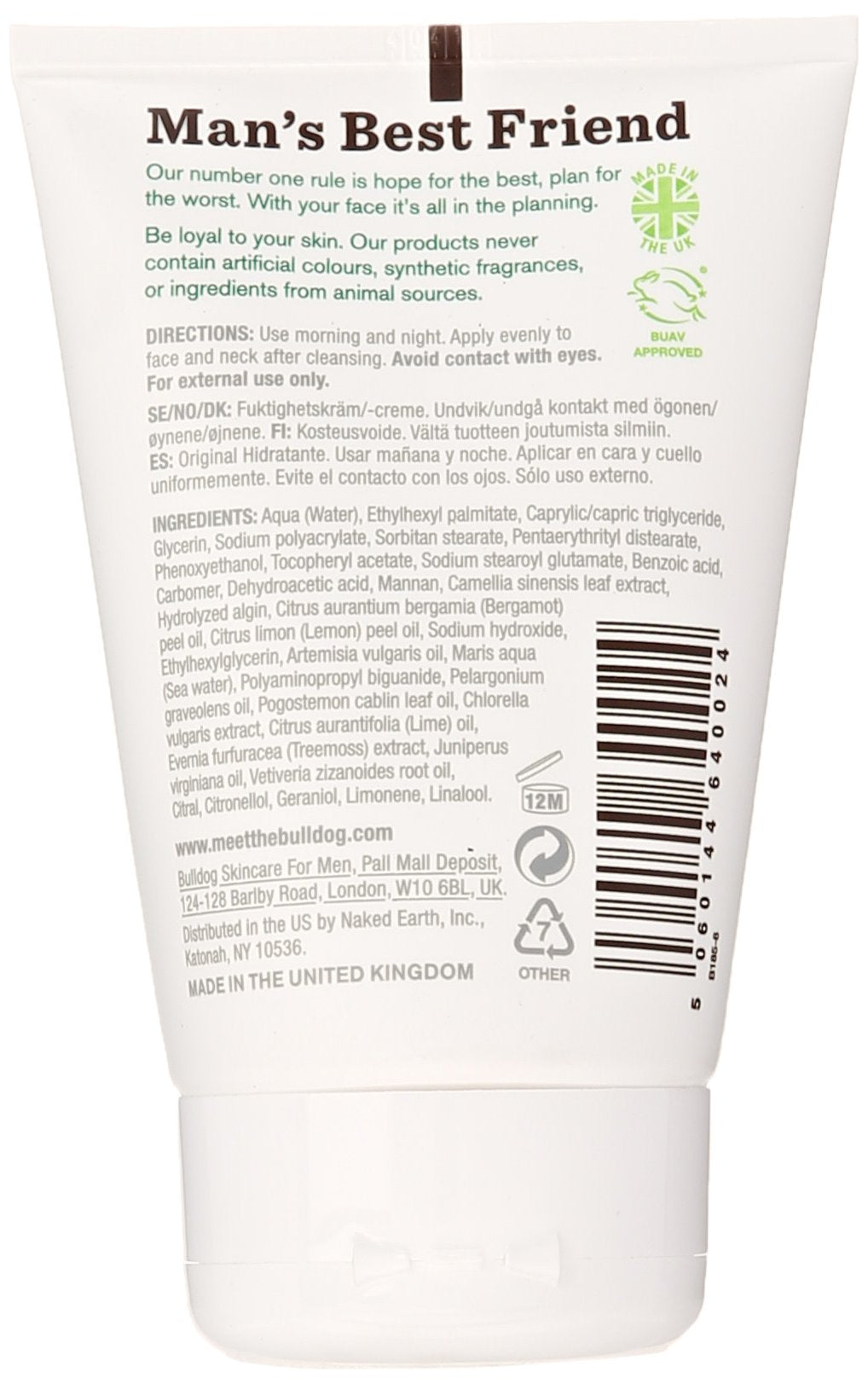 Bulldog Original Moisturizer pack-2 front shows dual-pack convenience for everyday skincare.