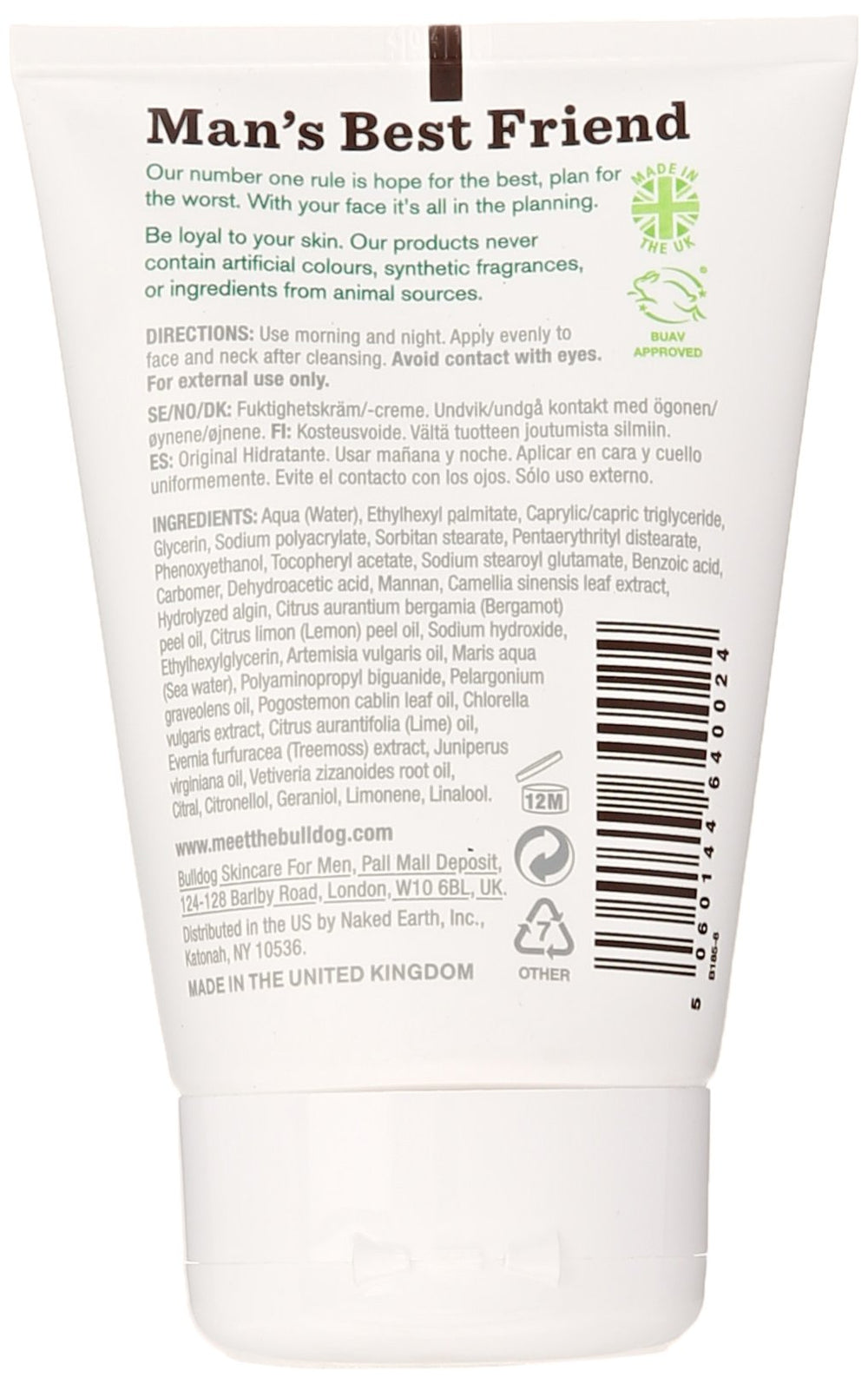 Bulldog Original Moisturizer pack-2 front shows dual-pack convenience for everyday skincare.