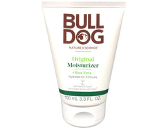 Bulldog Original Moisturizer pack of 2 on shelf, ideal for home and travel.