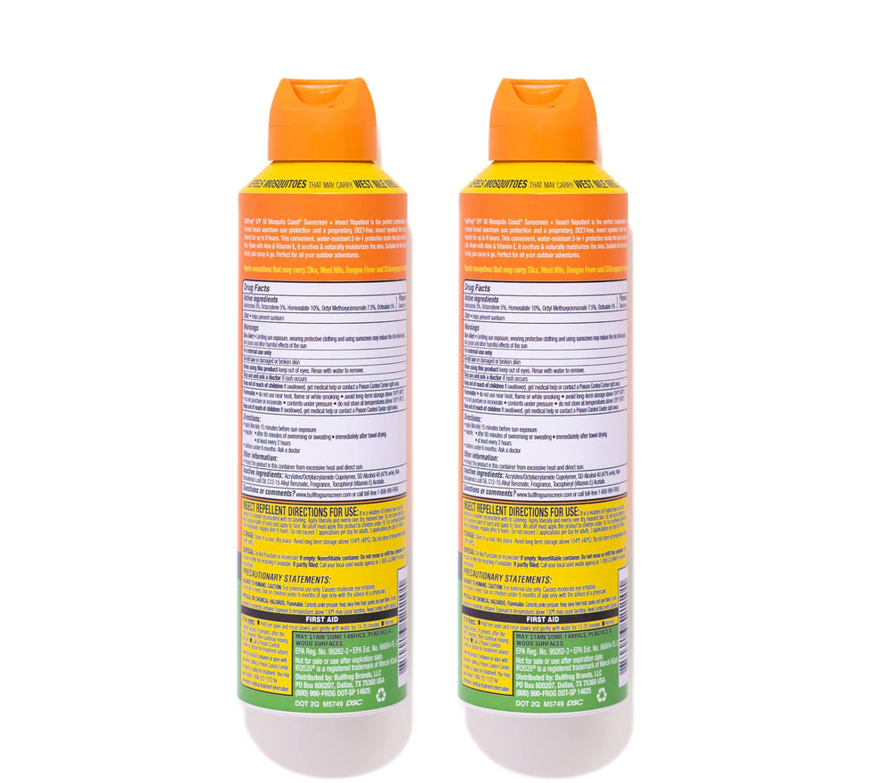 Bullfrog Mosquito Coast spray-action bottle demonstrates easy continuous application.