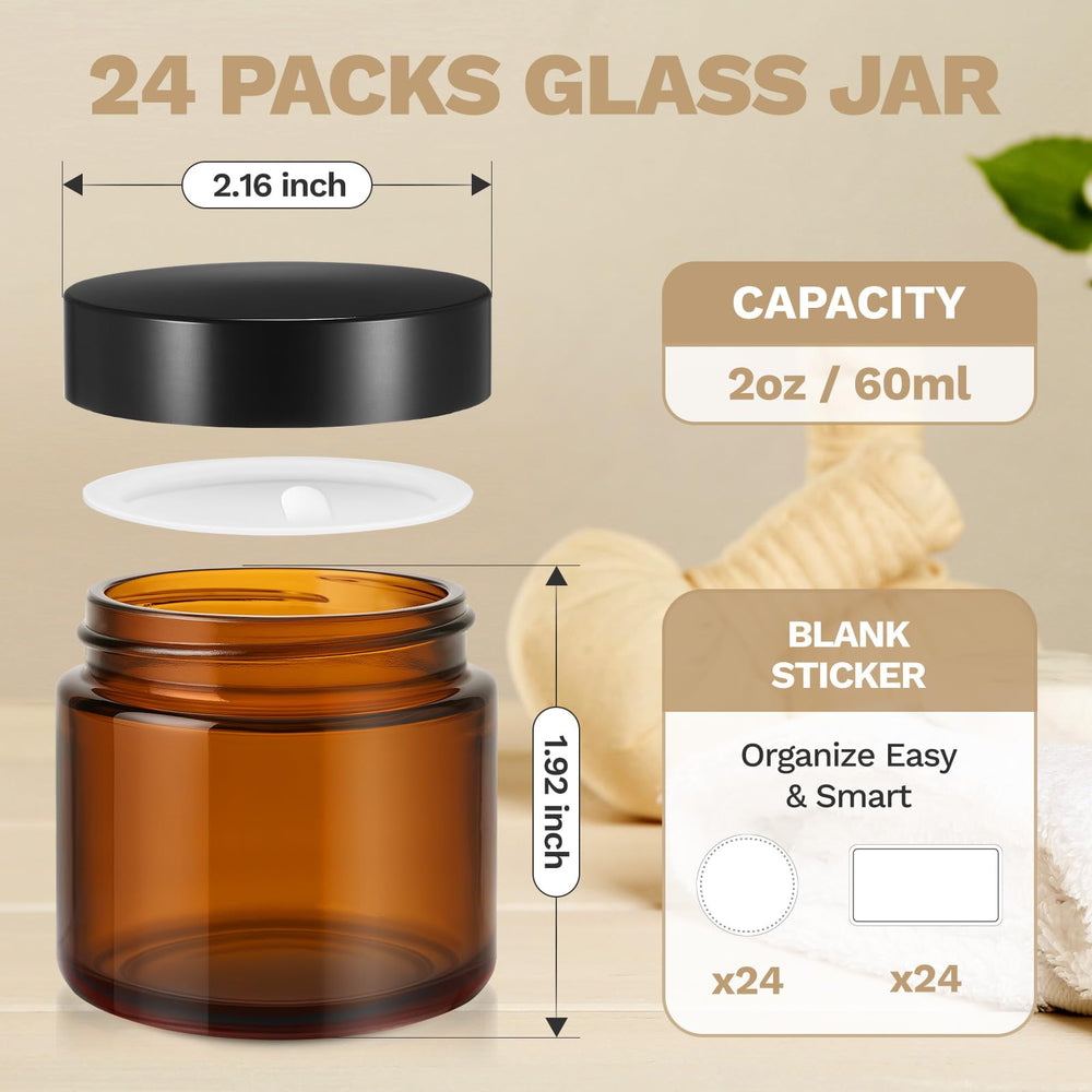 Bumobum UV-protection amber jar helps preserve sensitive ingredients.