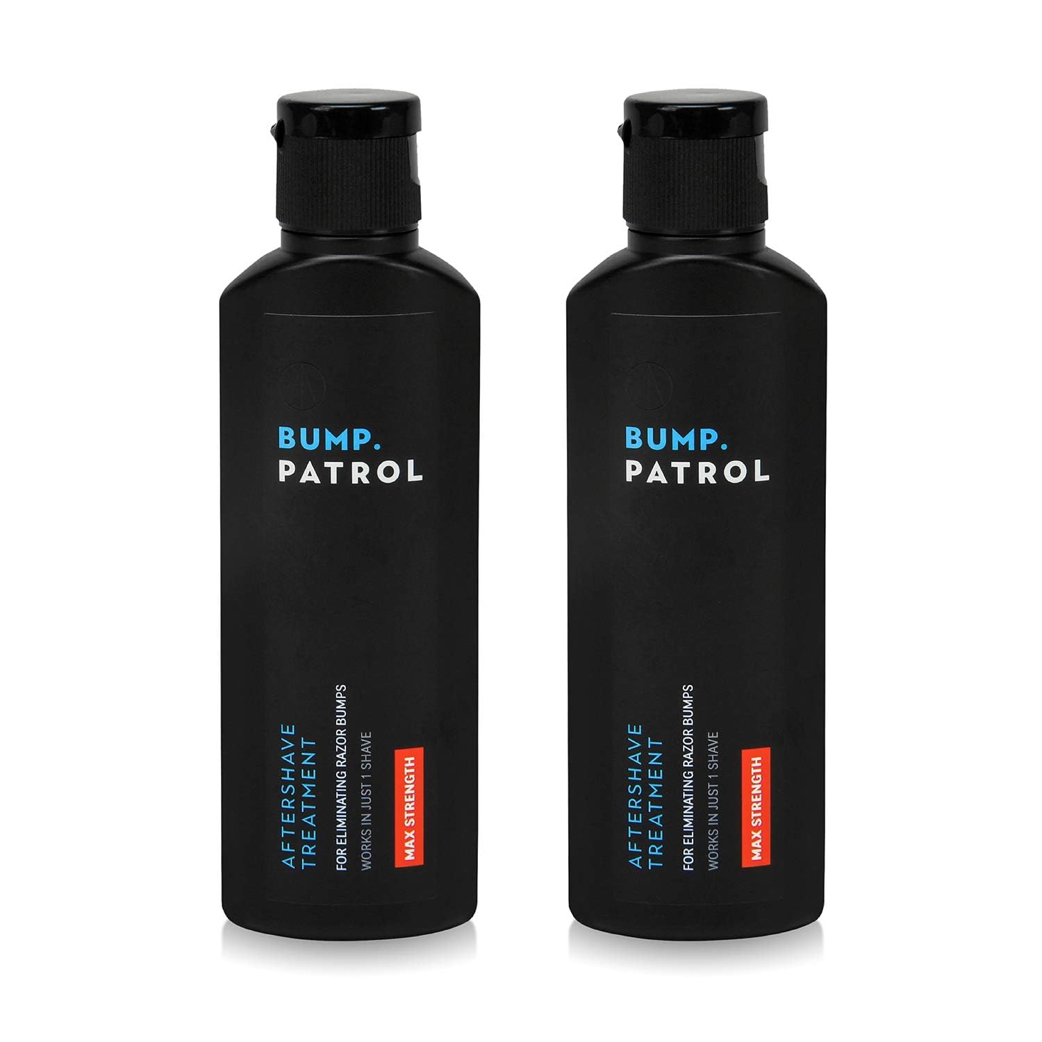 Bump Patrol application-shot highlights simple, even coverage across shaved areas.