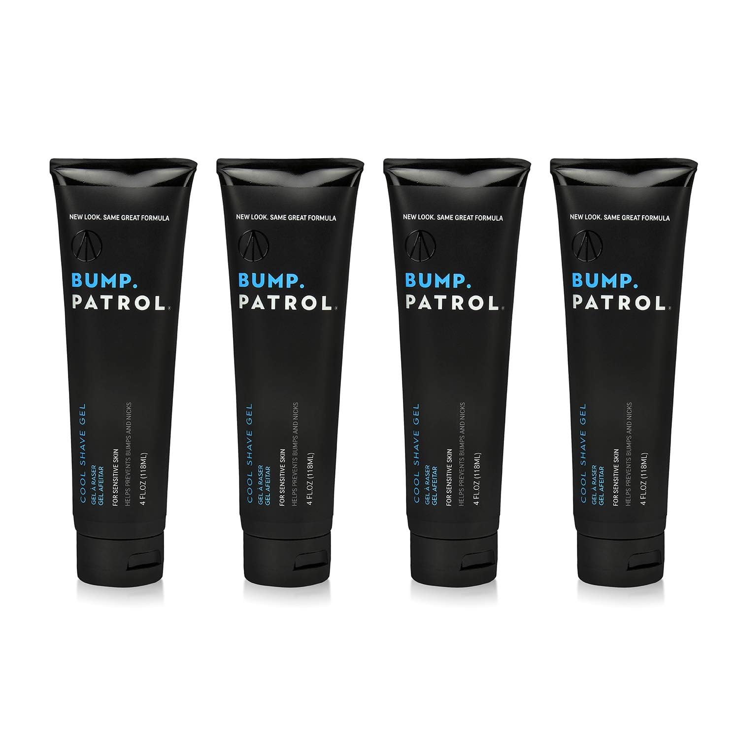 Bump Patrol clear gel application enables precise, drag-free shaving for sensitive skin