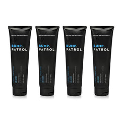 Bump Patrol clear gel application enables precise, drag-free shaving for sensitive skin