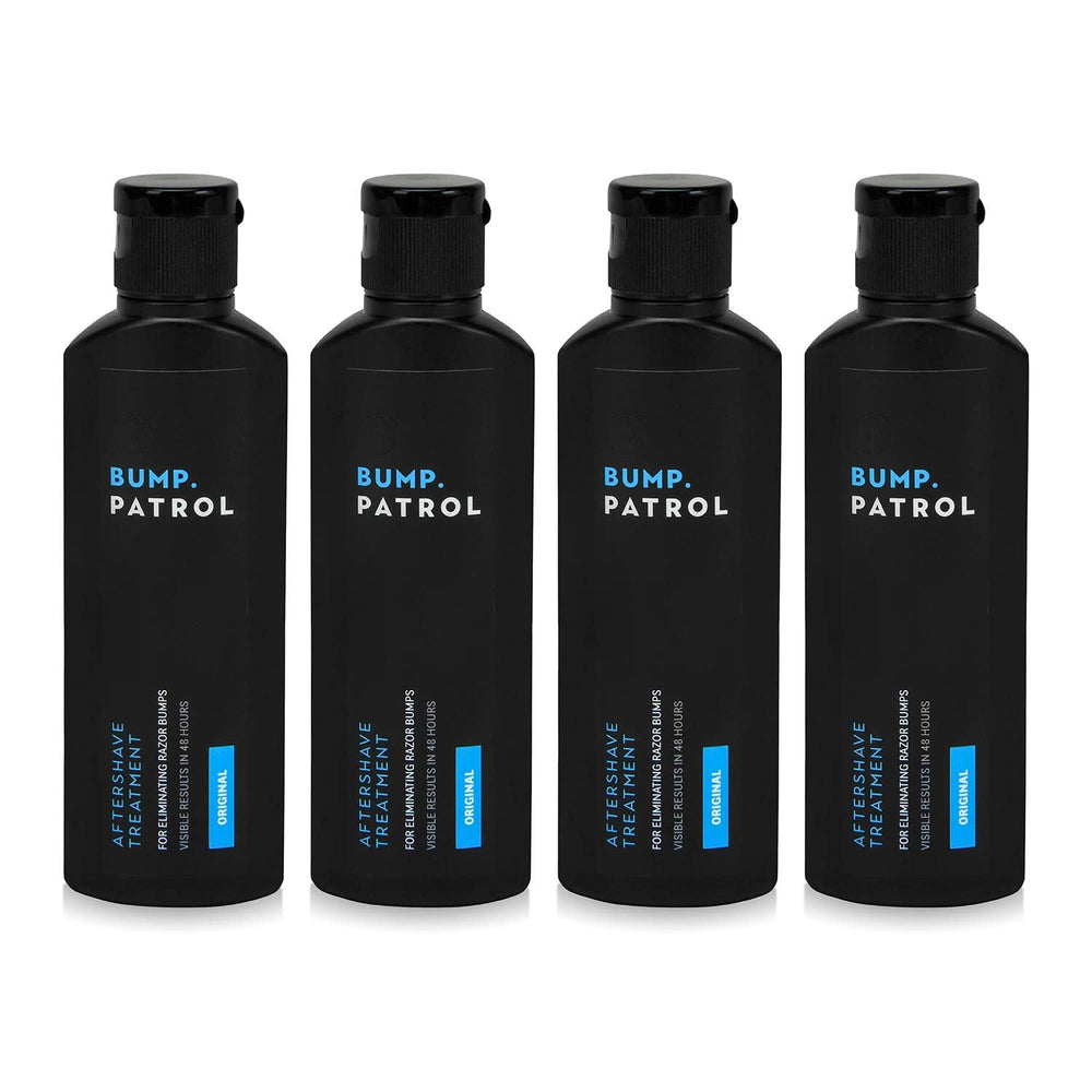 Bump Patrol serum applied to forearm shows body-area versatility.