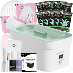 BUMPLYBEE 7000ml wax machine front view showing sturdy design for home spa use