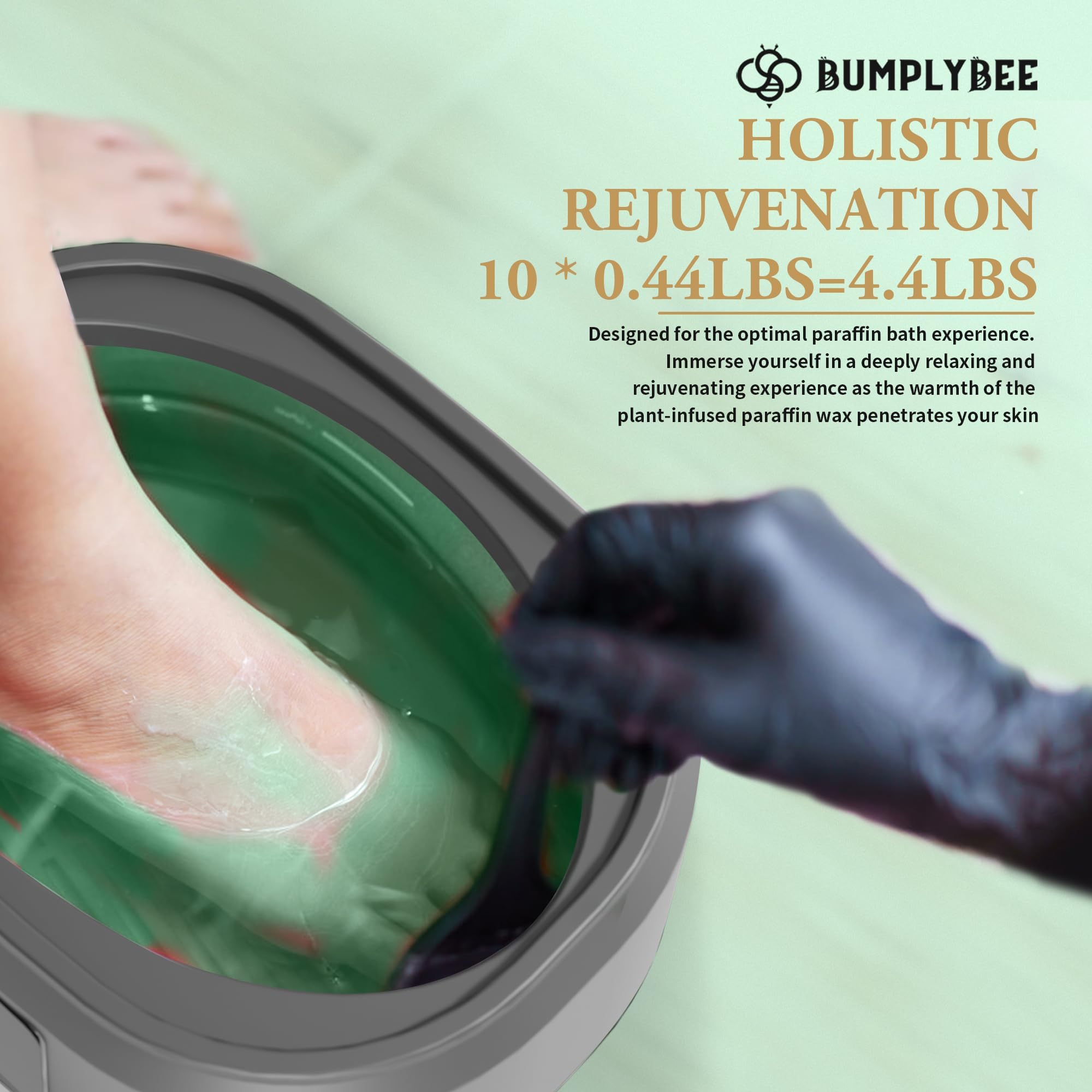 BUMPLYBEE creates a serene home spa experience with optional fragrances.