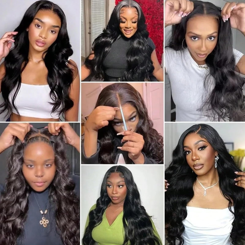 bungiol wedding-day body-wave wig angle showcases elegant, long-lasting style for special occasions.
