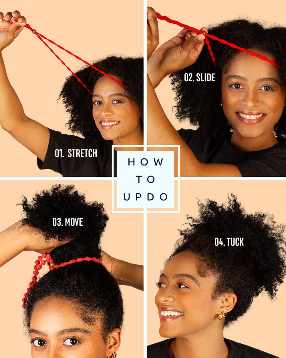 Bunzee Bands all-hair-types friendly hold suitable for thick curly or natural hair