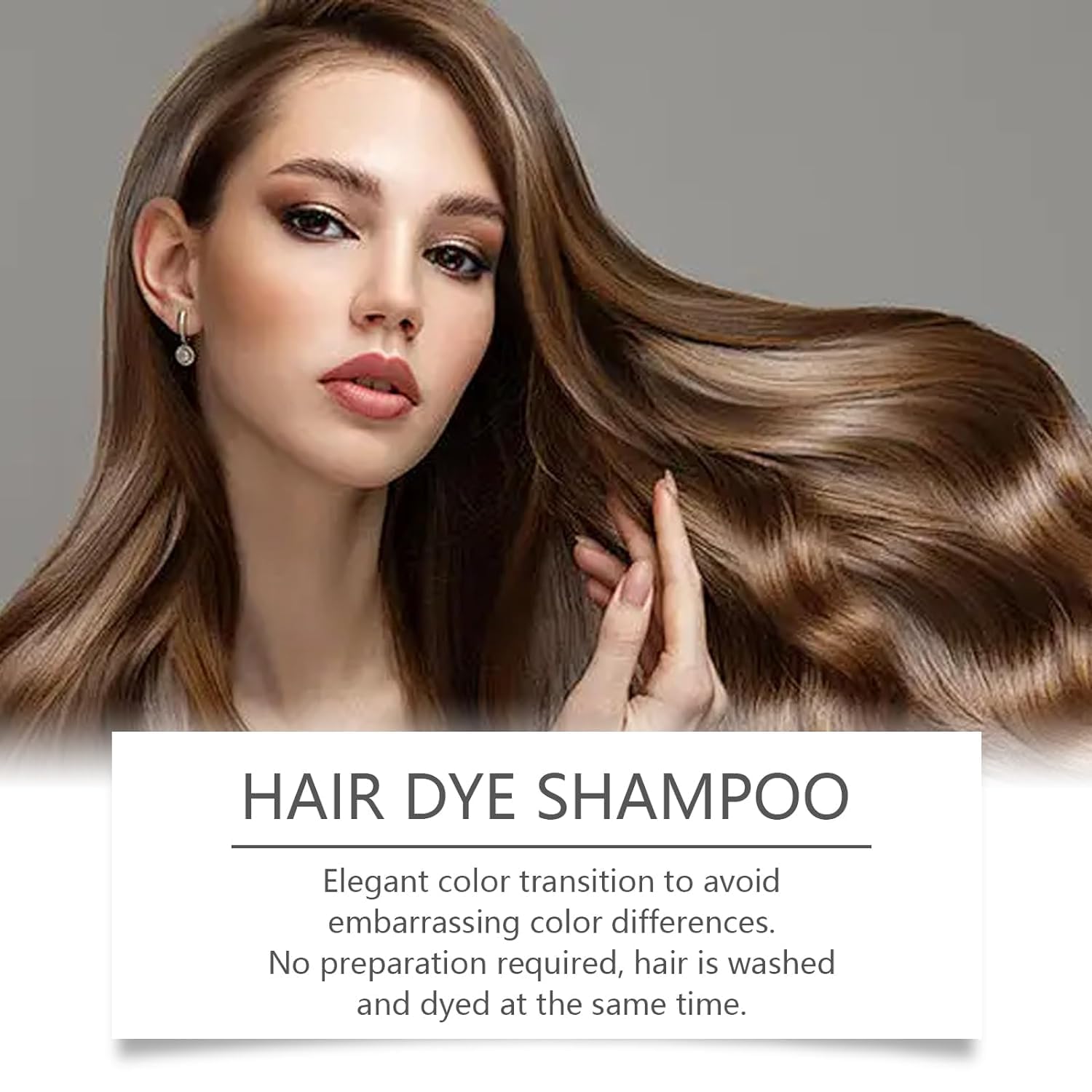 Bupposes Black Dye Shampoo foam closeup showing rich lather and color result