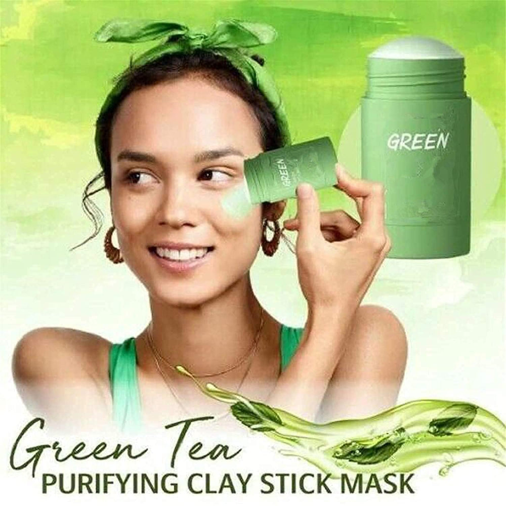 Bupposes Mascarilla té verde stick: limpieza profunda de poros sin irritación.