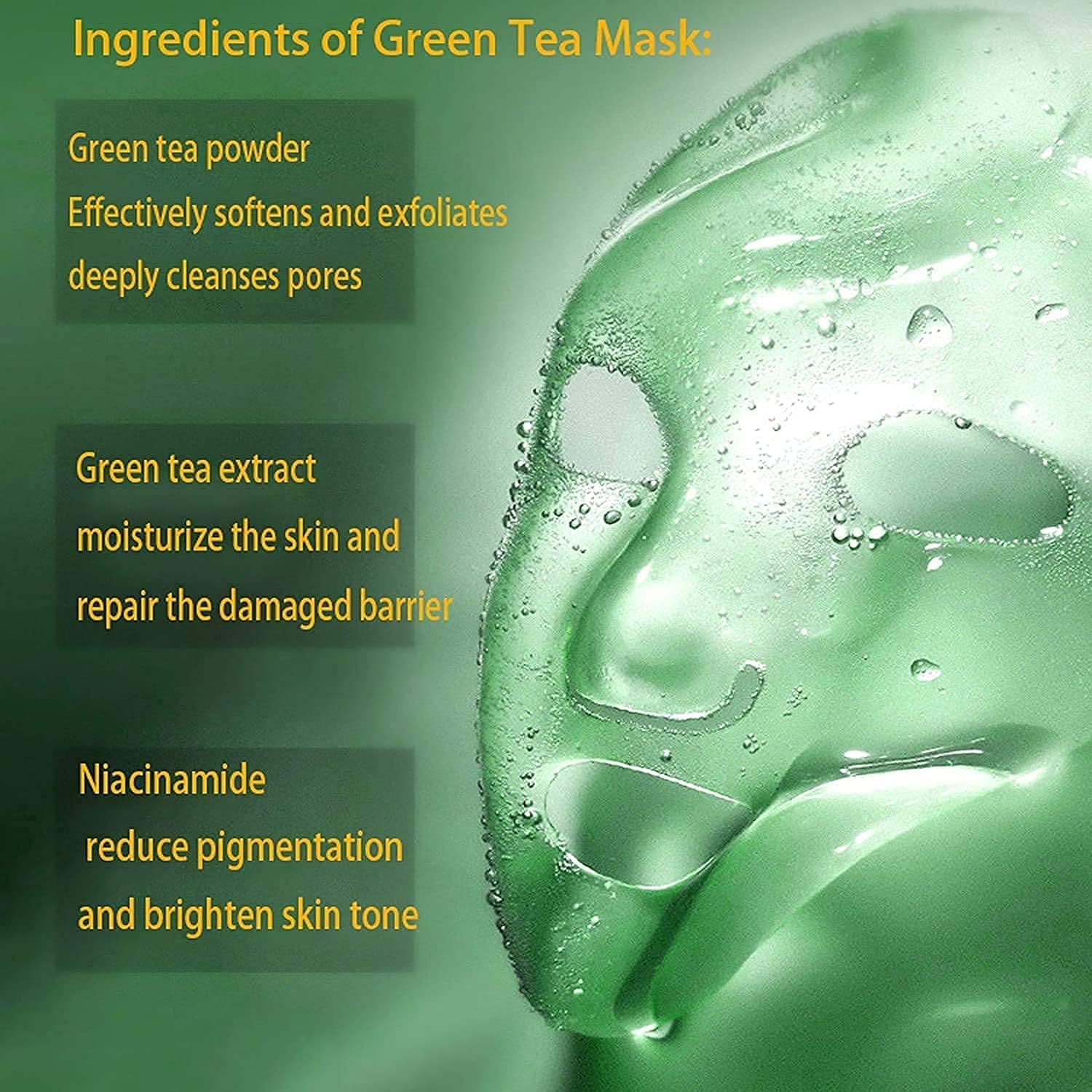 Bupposes Mascarilla té verde stick: textura suave para aplicar sin esfuerzo.