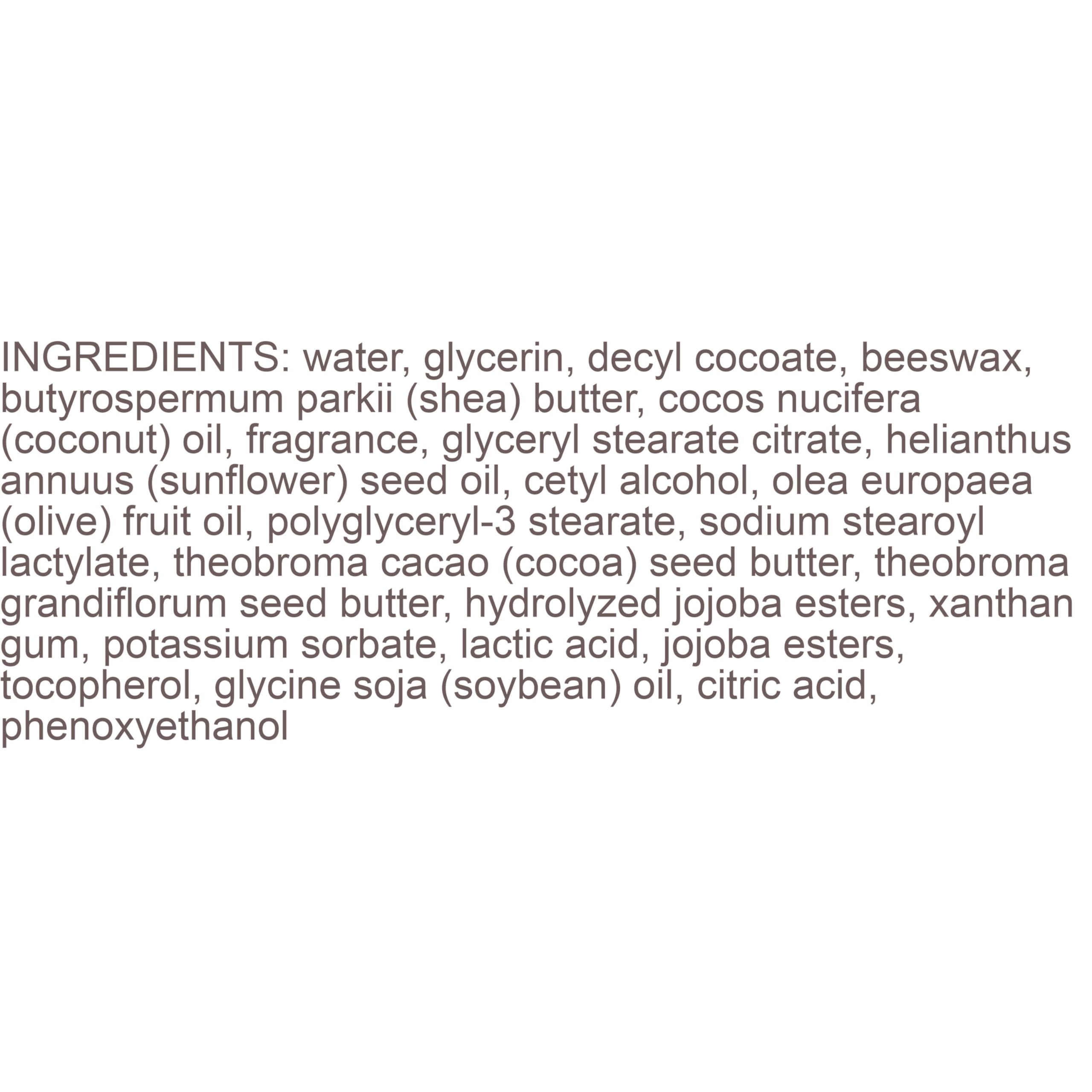 Burt's Bees Butter Body Lotion cupuacu butter texture shot emphasizes rich, non-greasy hydration.