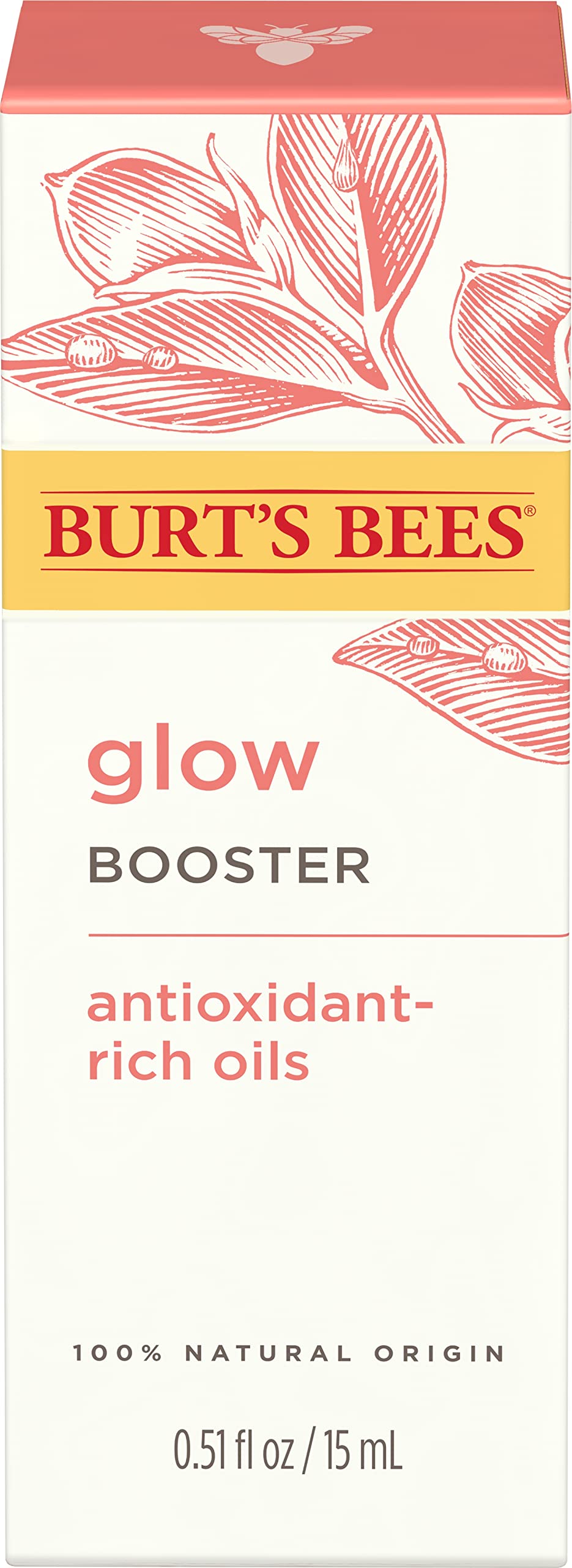 Burt's Bees Glow Booster glow-ready skin after use.
