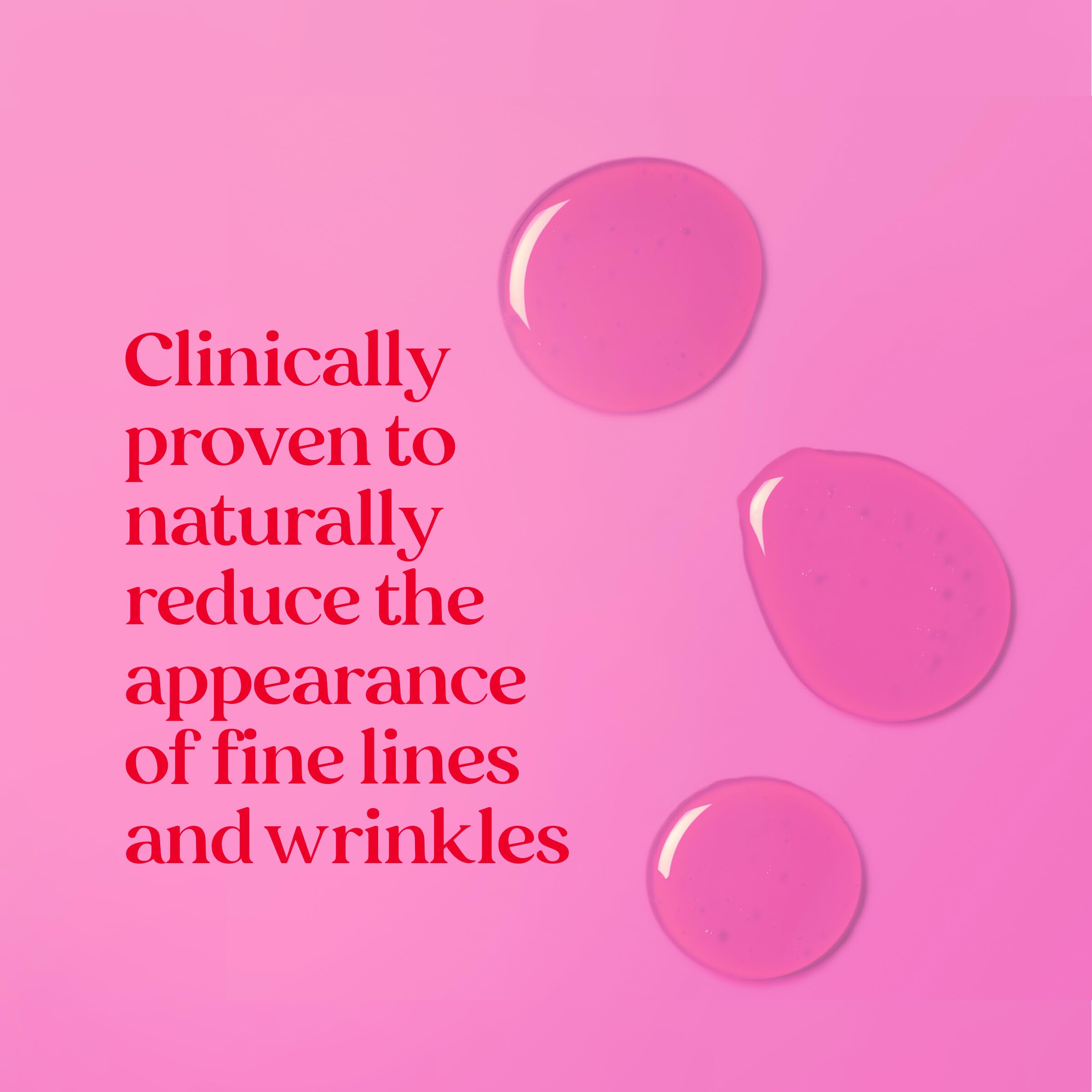 Ingredient visuals highlight jojoba and evening primrose for nourishment.