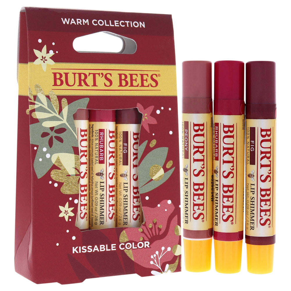 Burt's Bees Kissable Color Warm Collection Fig lip shimmer delivers soft lips with warm neutral tint