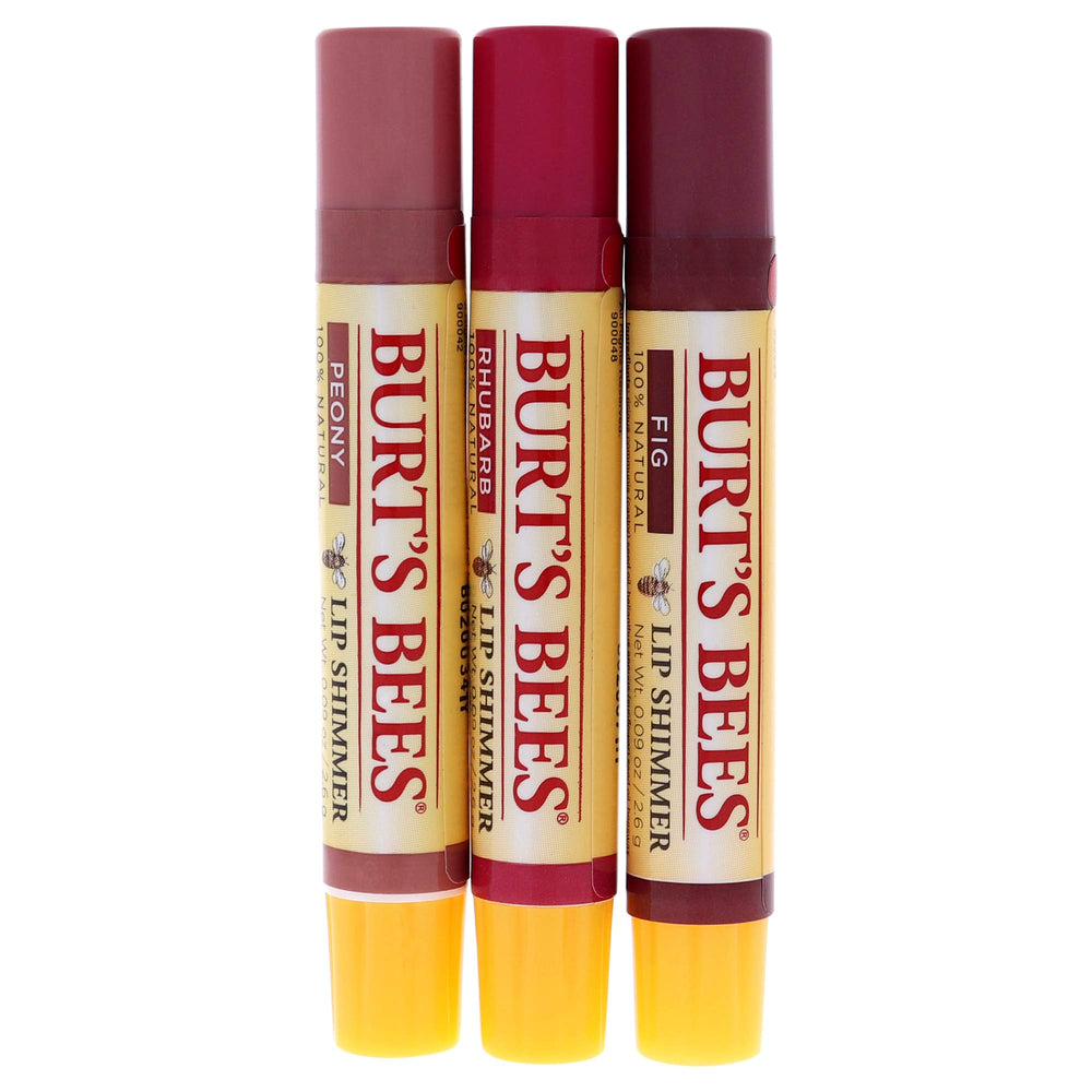 Burt's Bees Kissable Color Warm Collection Rhubarb lip shimmer adds a juicy tint with moisture for on-the-go