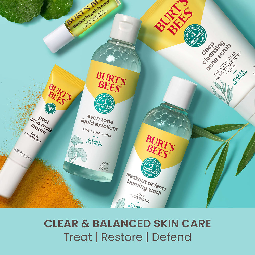 Burt's Bees Leaping Bunny badge visible for cruelty-free trust