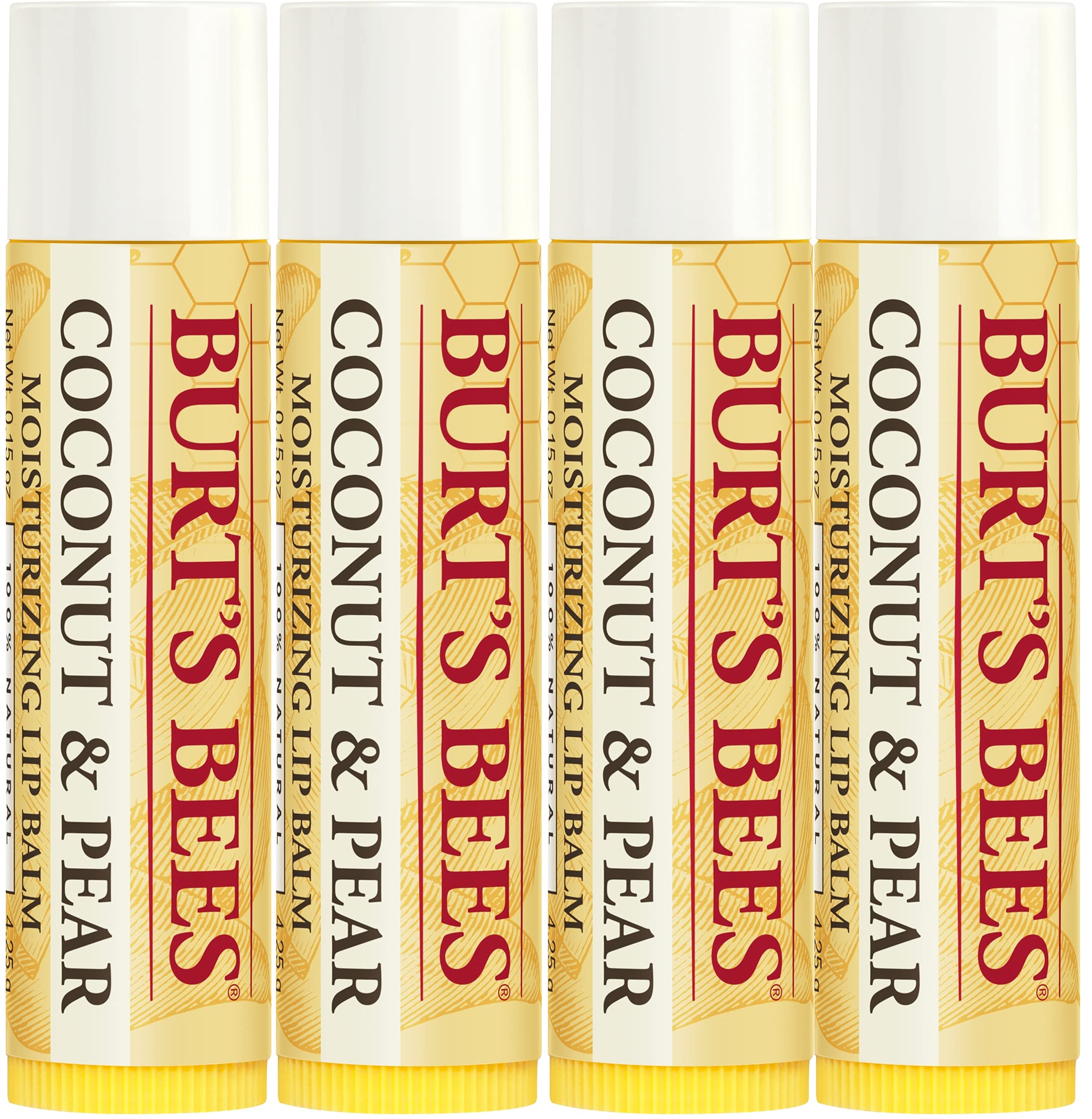 Burt's Bees lip balm in pocket-sized tube fits in purse.