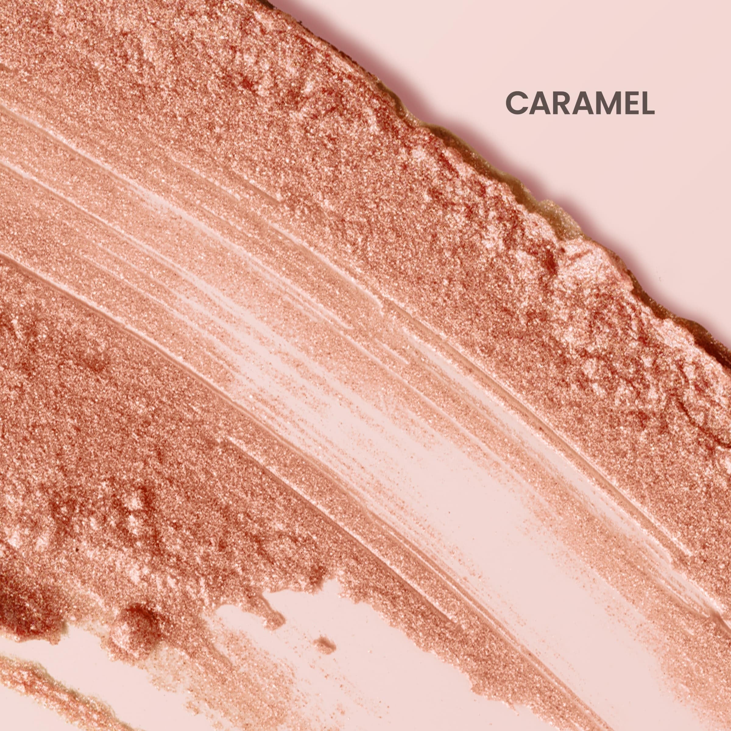 Close-up of lips with Burt's Bees Lip Shimmer Caramel for soft moisture.