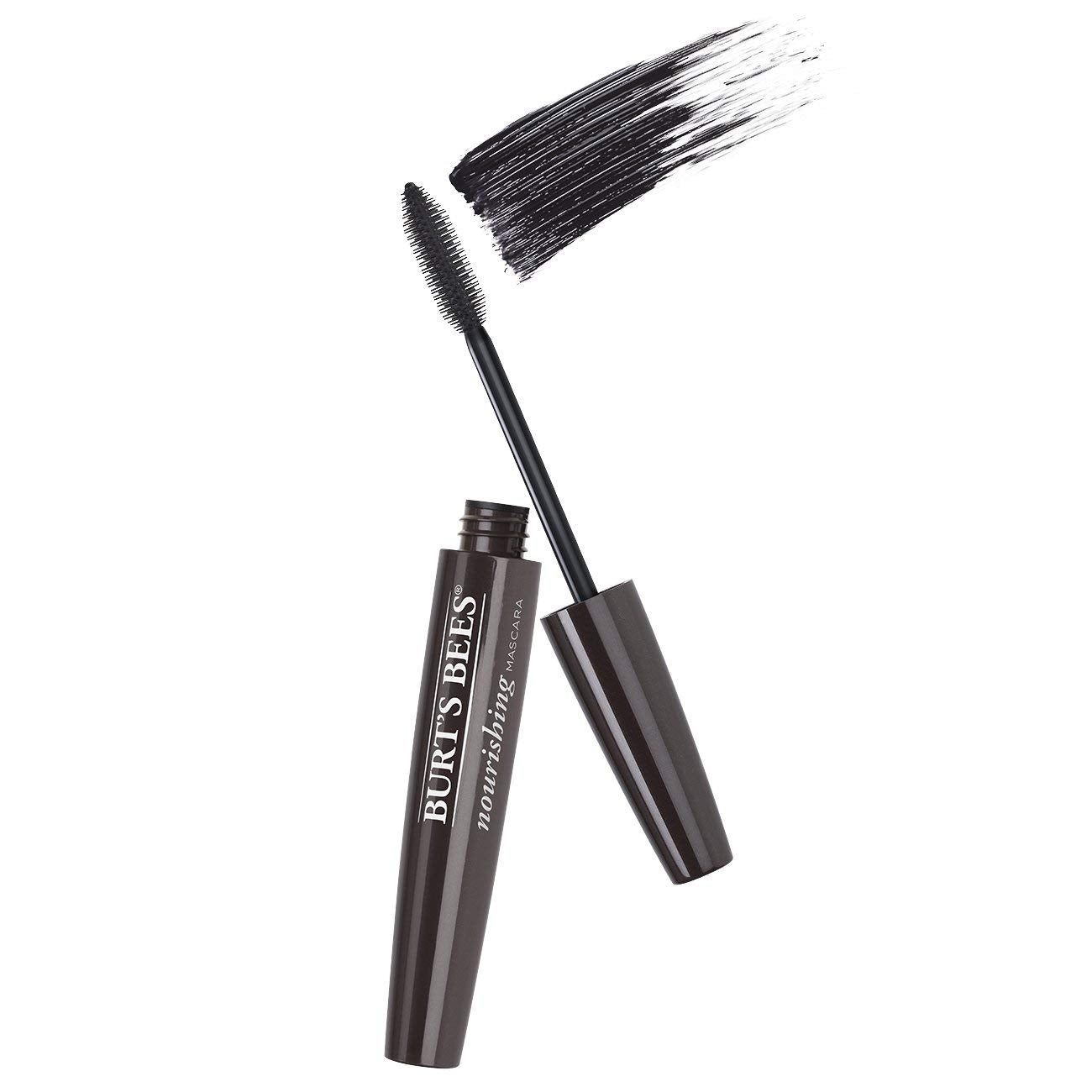 Burt's Bees Nourishing Mascara ingredients jojoba glycerin emphasize nourishing natural components.
