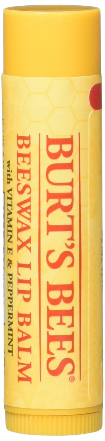 Burt's Bees beeswax lip balm pack of 10 tubes for on-the-go moisture