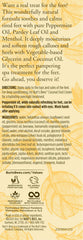 BURT'S BEES peppermint foot lotion packaging variation shown, ideal for daily foot care.