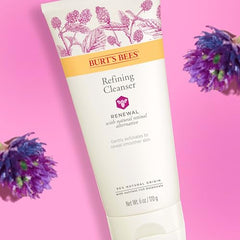 Burt's Bees Renewal Cleanser with Vitamin E highlights hydrating cleansing.