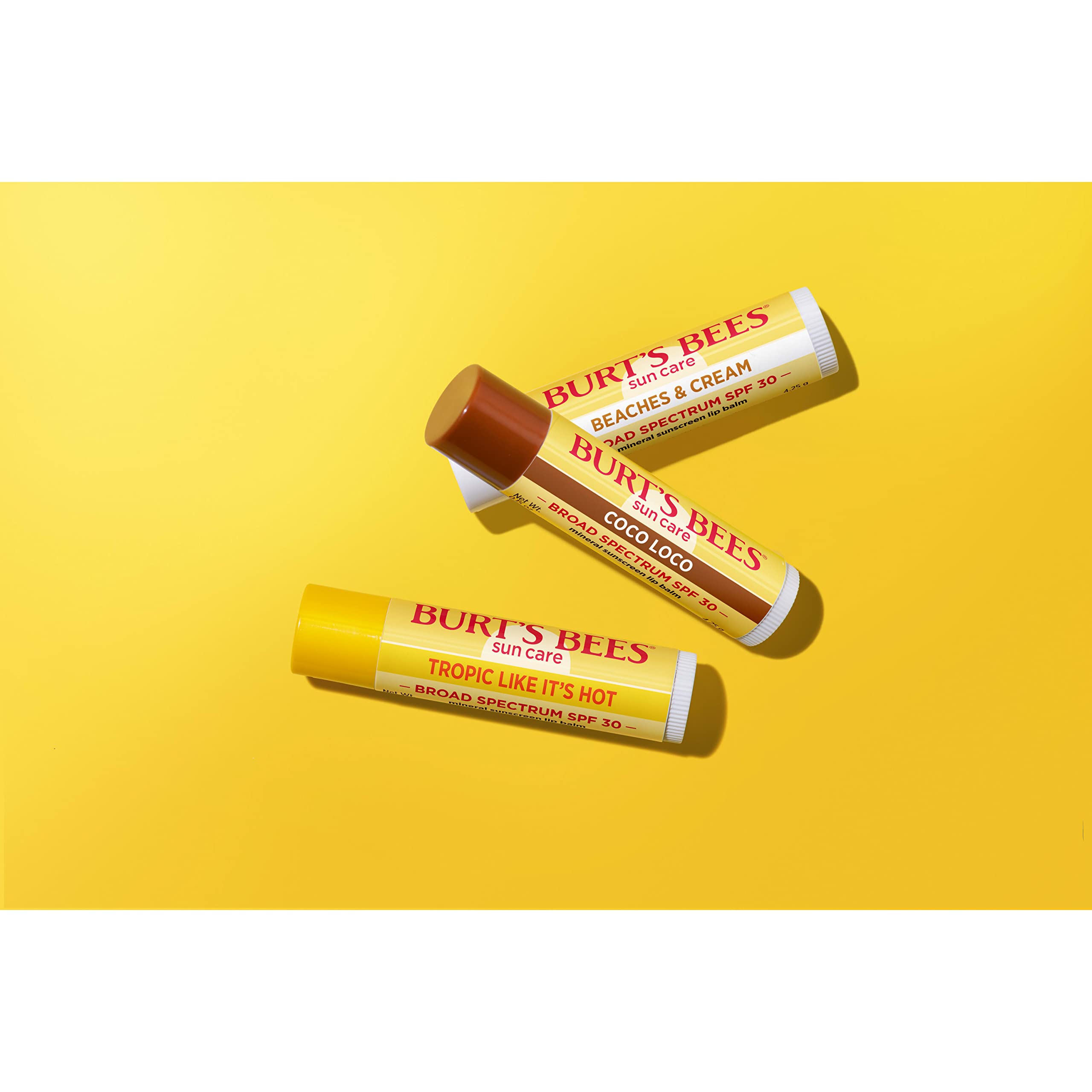 Burt's Bees lip balm Leaping Bunny certified for clean, cruelty-free care