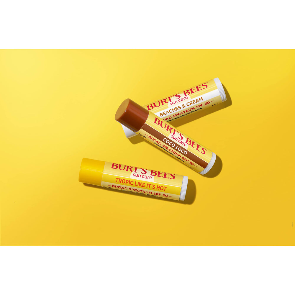 Burt's Bees lip balm Leaping Bunny certified for clean, cruelty-free care