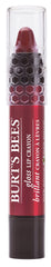 Burt's Bees Tahitian Sunset lip crayon swatch with bold glossy color and hydration