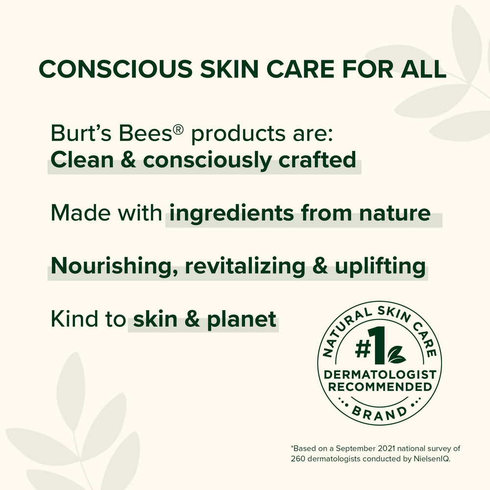 Burt's Bees Truly Glowing Day Lotion packaging box emphasizes travel-friendly 1.8 oz size.
