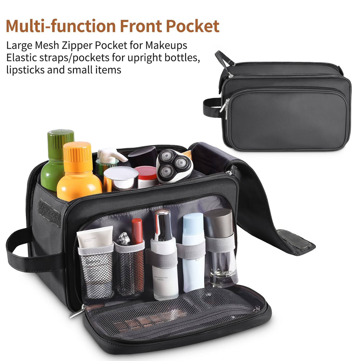Buruis water-resistant PU leather material protects contents from spills