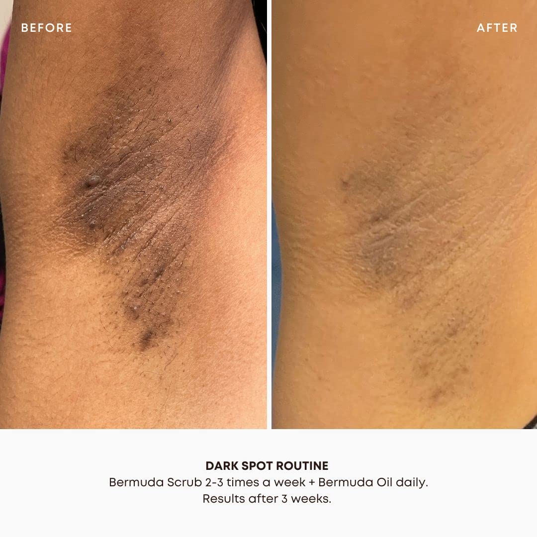 Bushbalm Bermuda lemon peel oil droplets emphasize refreshing scent and gentle cleansing.