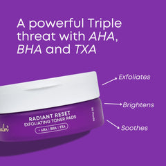 Bushbalm pad close-up showing exfoliating surface for ingrown care