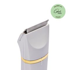 Bushbalm Francesca Trimmer focused on bikini-line grooming for smooth results.